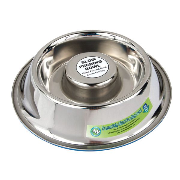 SS Anti-Skid Slow Feed Bowls Small