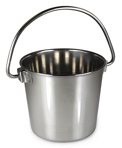 2 Quart Stainless Steel Bucket Pail with Handle