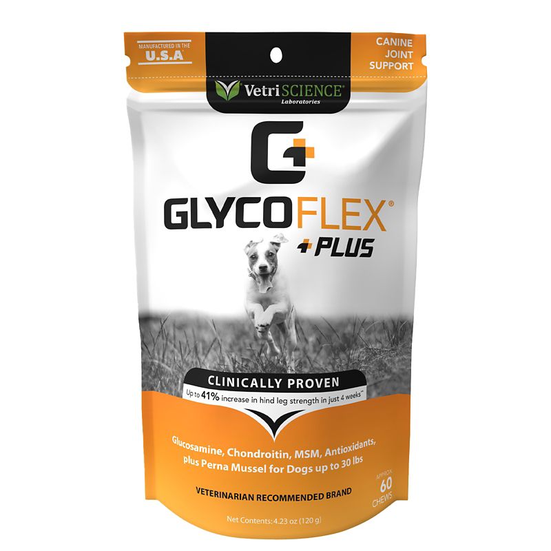 Vetriscience Glycoflex Plus Dogs Under 30lb 60ct