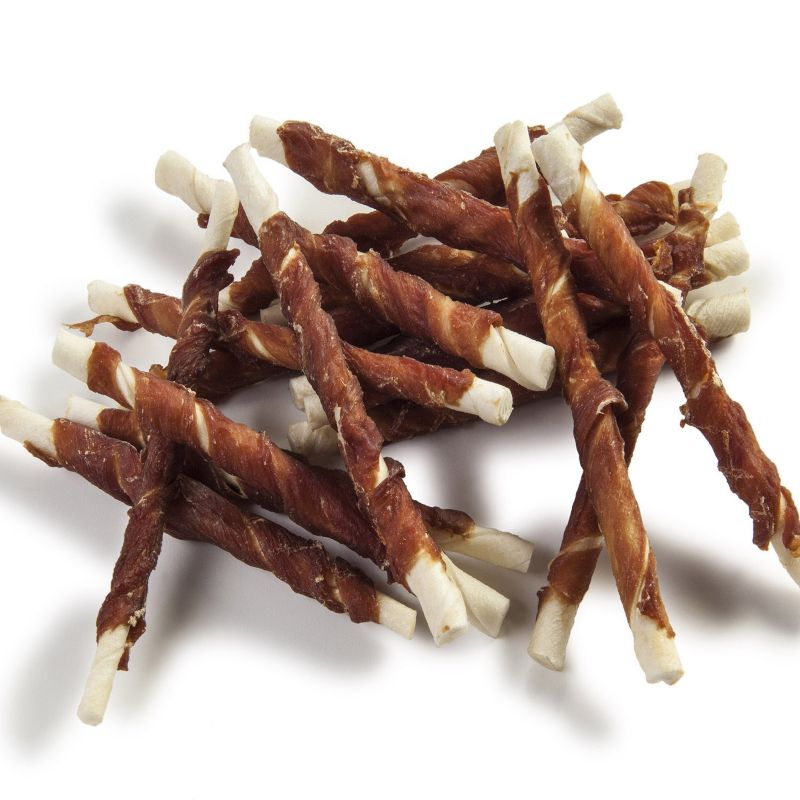 Pet n Shape Duck Hide Twists Dog Treat