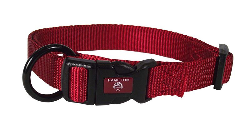 Hamilton Adjustable Dog Collar XSmall Red
