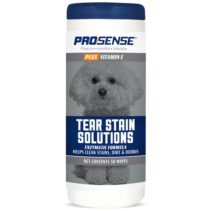 Pro-Sense Plus Tear Stain Wipes for Dogs 50ct