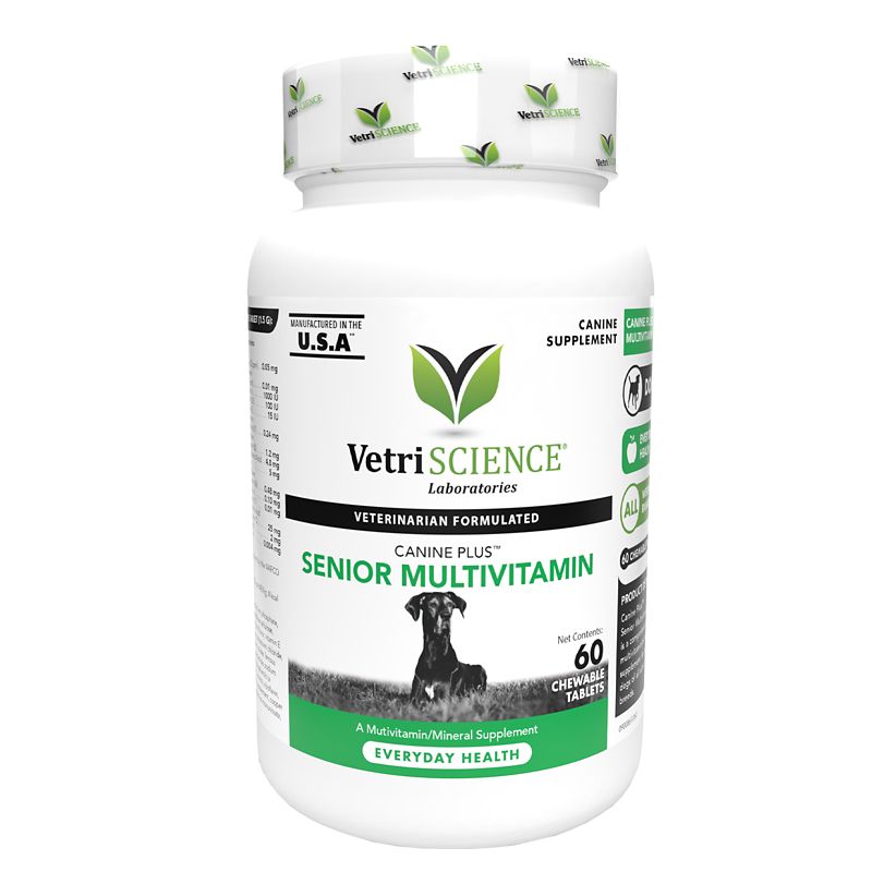 VetriScience Canine Plus Senior Dog Chew Tablet
