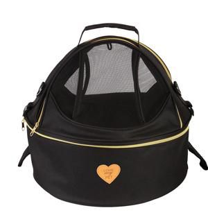 Pet Life AirVenture Panoramic Dog Carrier Black