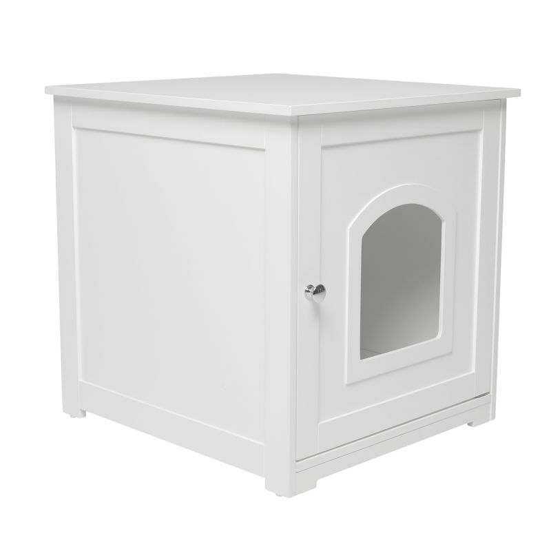 Merry Products Kitty Litter Loo White