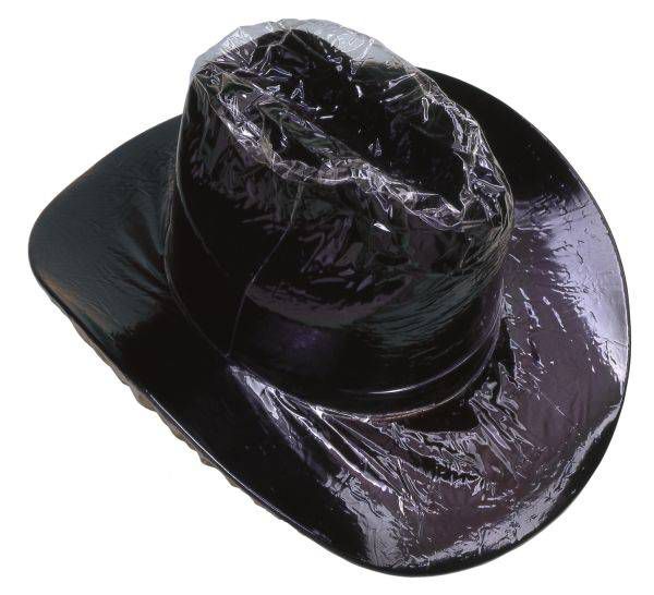 Clear Western Hat Cover