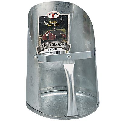 Galvanized Feed Scoop