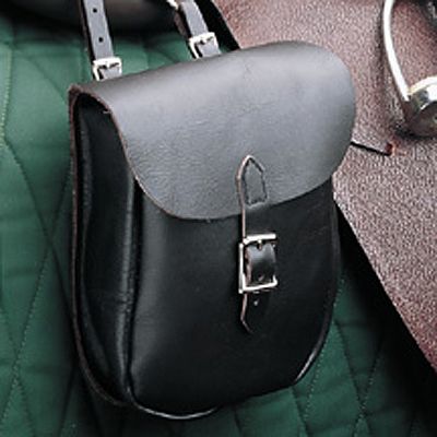 Tory Leather Saddle Pouch