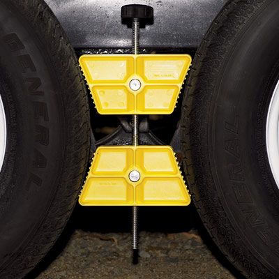 Trailer Aid Wheel Stop