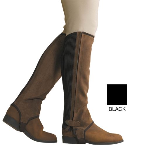 Dublin Ladies Suede Half Chaps