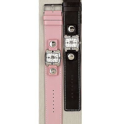 Wide Band Watch Pink