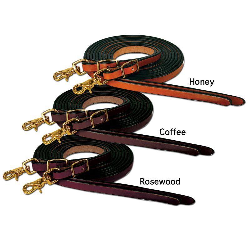 Reinsman Quick Clip Leather Split Reins