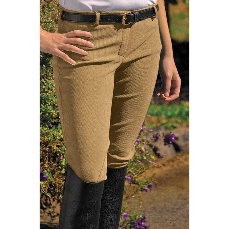TuffRider Ladies Ribb Low Rise Breech Black