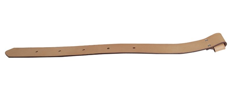 Western Leather Flank Off Billet
