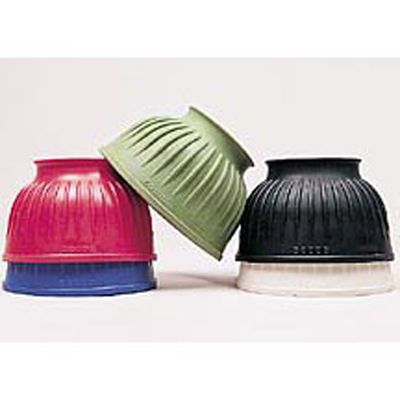 Ribbed Rubber Pull On Bell Boots