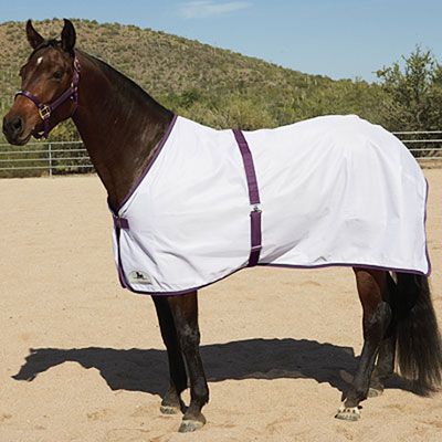 Slt Soft Mesh Fly Sheet White/Plum