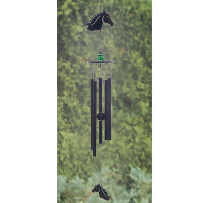 Black Stallion Wind Chime