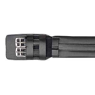 Girth Double Elastic End Dressage 24 Inch Black