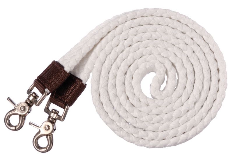 Tough-1 Braided Flat Cotton Roping Rein