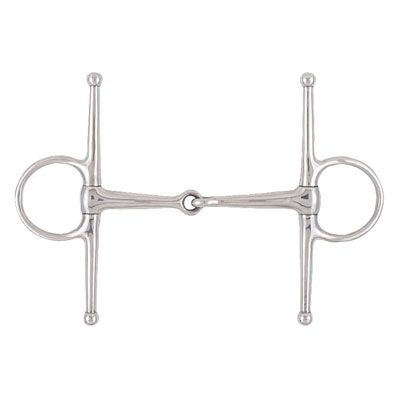 Korsteel Full Cheek Snaffle Bit 4 Inch