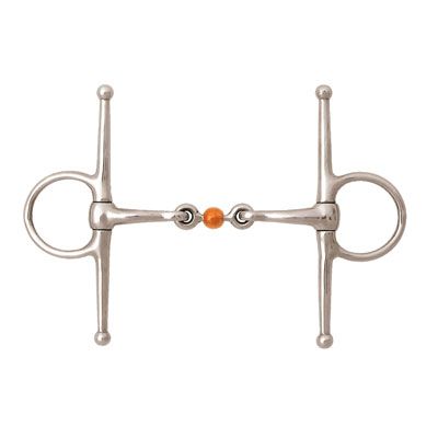 Jp Korsteel Copper Ball Lnk Full Chk Snaffle