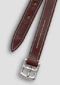 Camelot Lined Stirrup Leathers 7/8 Inch Brown
