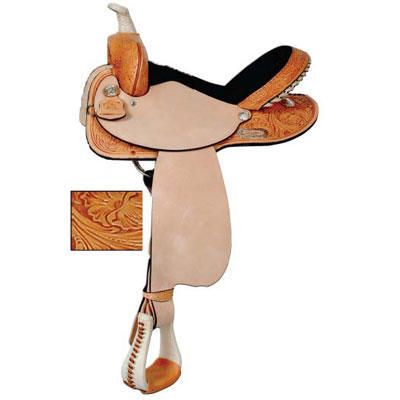 Circle Y High Horse Silverton Barrel Saddle 17Inch