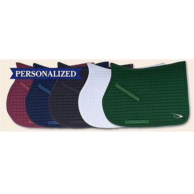 Diamant A/P Saddle Pad with Monogram