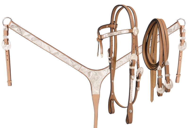 Royal King Silver Futurity Tack Set Horse Lt Oil