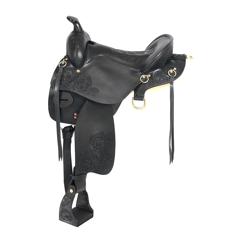 King Series Trekker Saddle with Horn