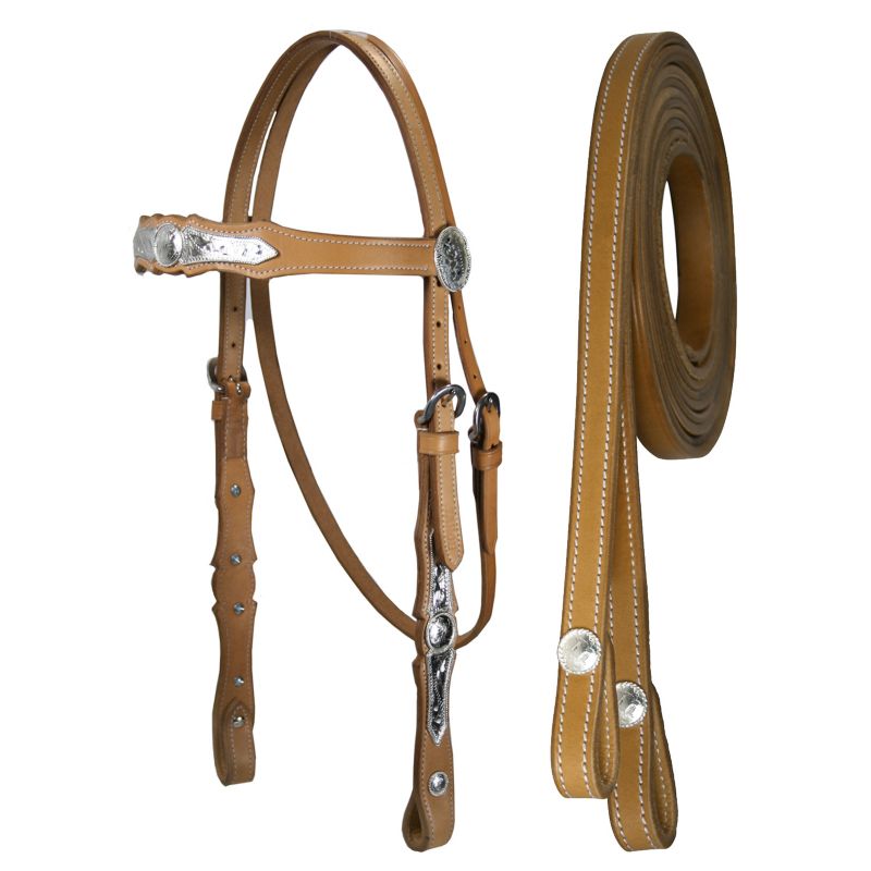 Tahoe Dakota Browband Headstall with Reins Full Lo