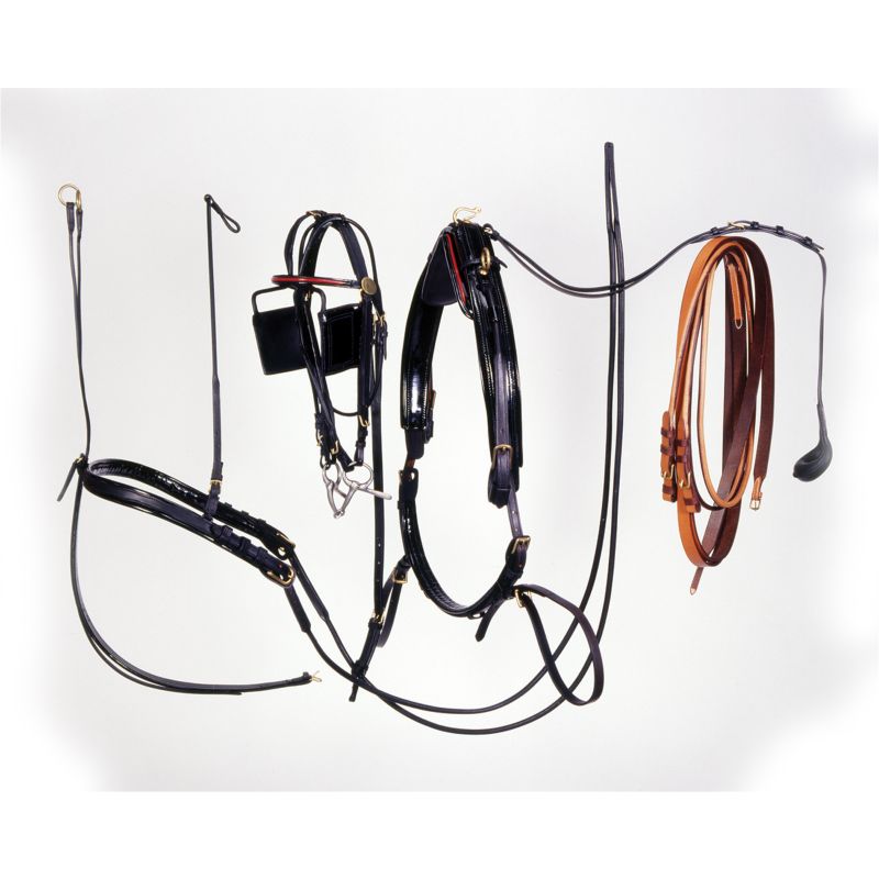 Tough-1 Silver Royal Show Harness