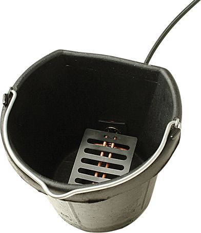 Rubber Heated Flat-Back Bucket