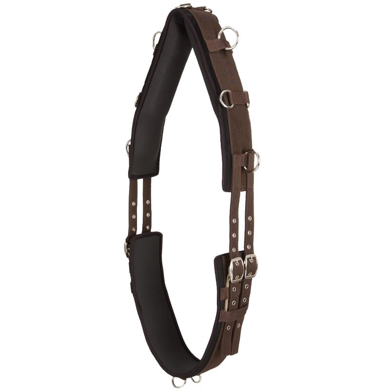 Tough-1 Neoprene Lined 12-Ring Nylon Surcingle