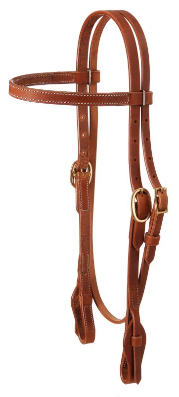 Royal King Harness Leather Browband Headstall