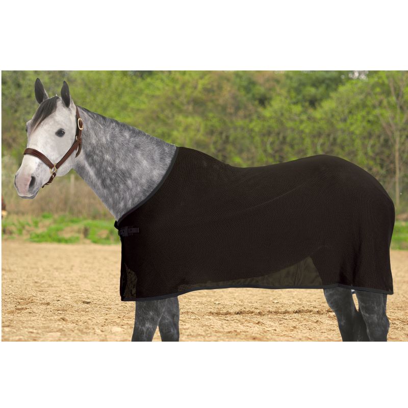Centaur Show Scrim Sheet Horse Black