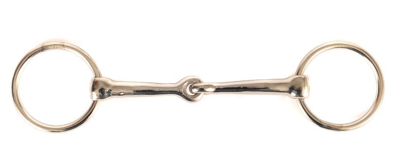 Western NP Snaffle O-Ring Bit