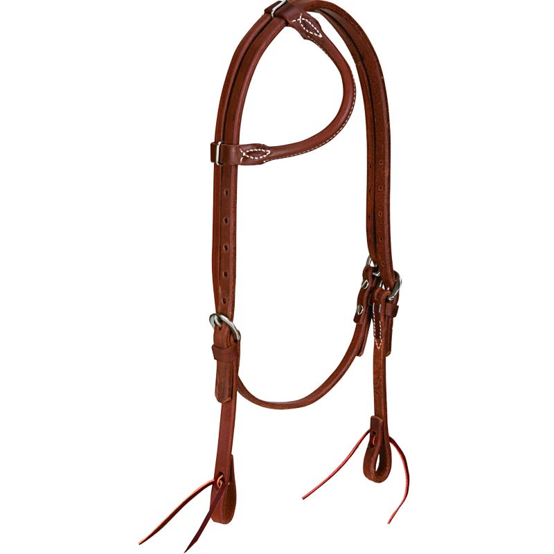 Weaver ProTack Oil Sliding Ear Headstall