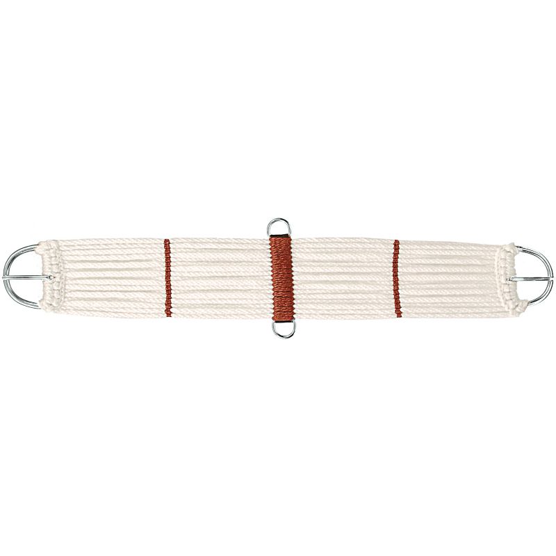 Mustang 15-Strand Rayon Straight Cinch White 24in