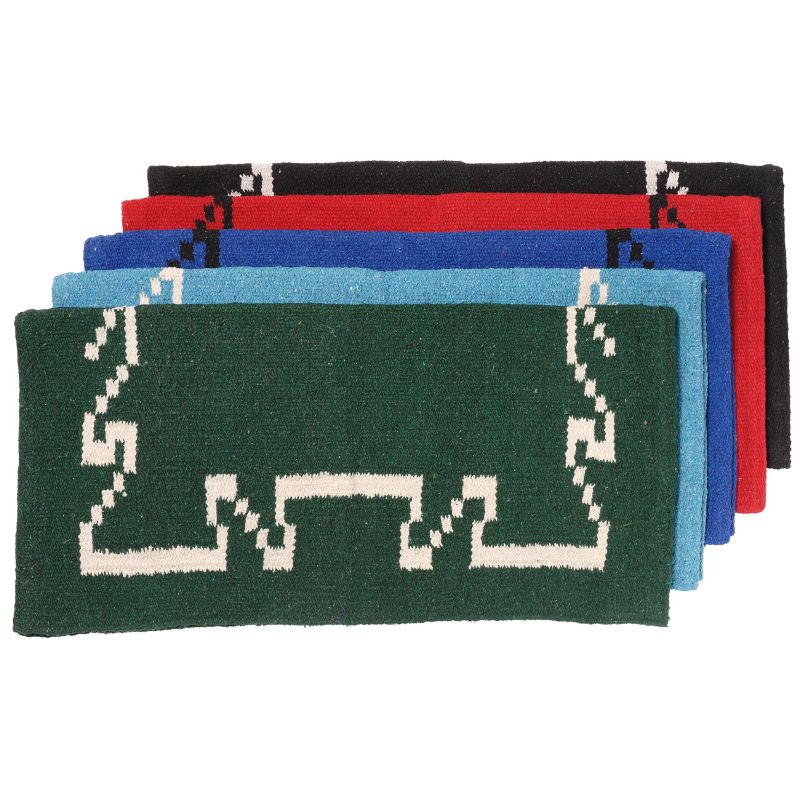 Tough 1 Black Hawk Acrylic Saddle Blanket