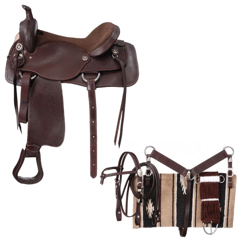 King Mercer Western Trail Saddle Package
