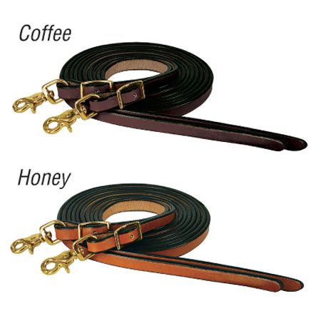 Reinsman Leather Reins Rosewood Rosewood .75In