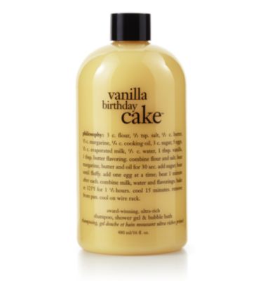 vanilla birthday cake