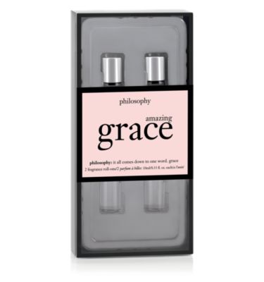 fragrance roll-on duo - amazing grace - amazing grace 2 pc.  philosophy