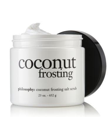 Philosophy Salt Scrub - Coconut Frosting - Body Scrubs & Treatments 23 Oz
