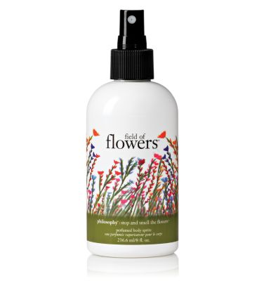 perfumed body spritz - field of flowers - body scrubs & treatments 8 oz.