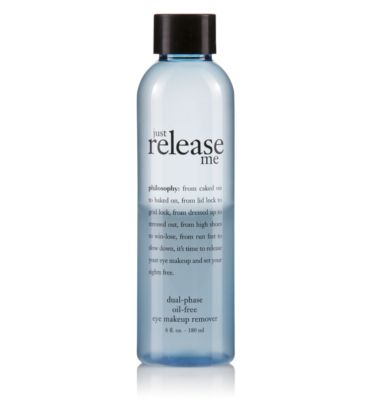 philosophy just release me oil free eye makeup remover 6 oz.