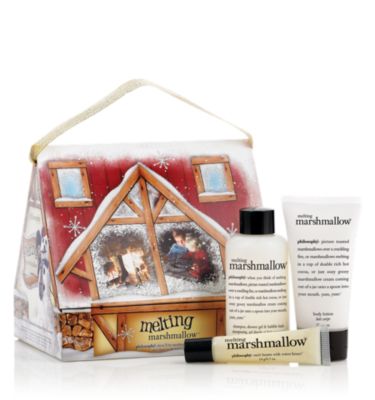 melting marshmallows 3 pc.  holiday gift set  philosophy