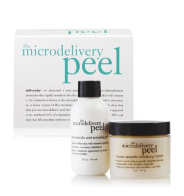 微晶磨砂 (the microdelivery in-home vitamin c peptide peel) 