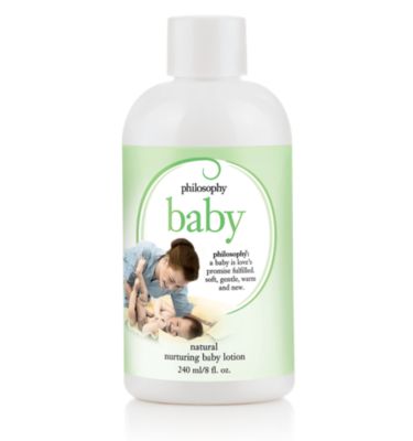 natural nurturing baby lotion - philosophy baby - body moisturizers 8 oz.